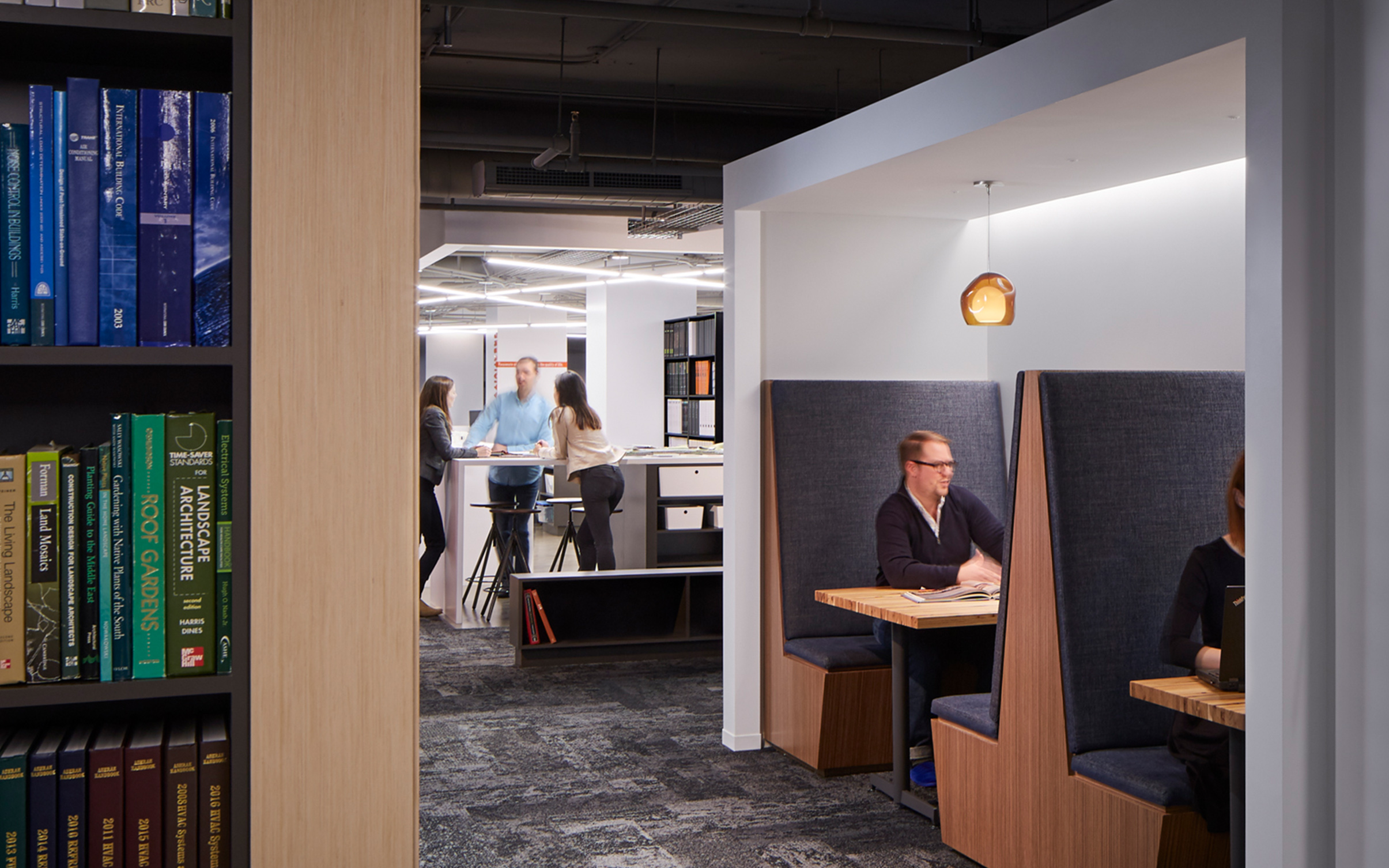 SmithGroup Chicago Office Interiors Renovation Jewelers Buildings Collaboration