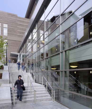 University of California Berkeley CITRIS Sutardja Dai Hall Architecture Exterior Higher Education Science Technology SmithGroup