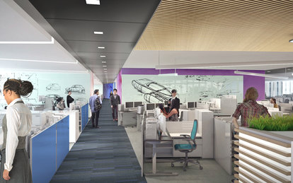 Ford Campus Workplace Plan Dearborn SmithGroup