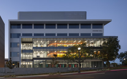 University of Southern California Stevens Hall neuroimaging institute architecture higher education science and technology