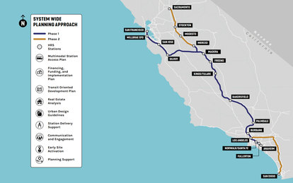 California High Speed Rail Mobility Transportation Railroad